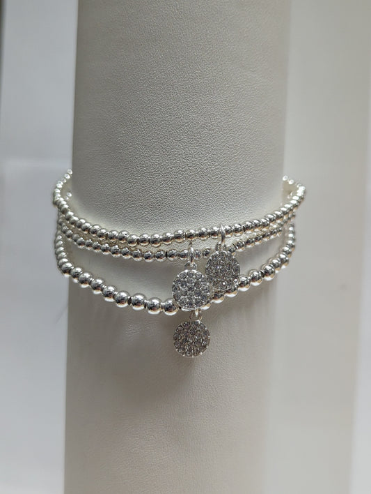 Meghan Browne Helena Bracelet Silver