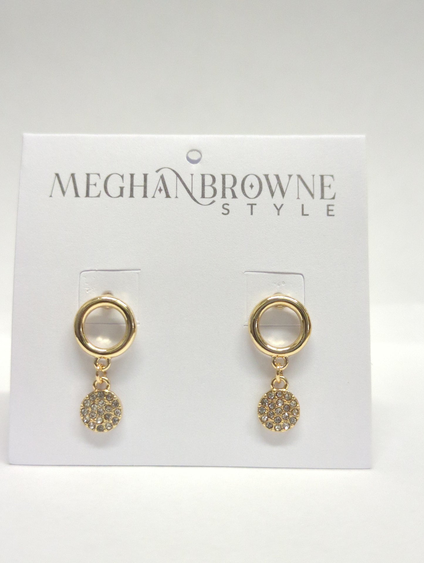Meghan Browne True Earrings Gold