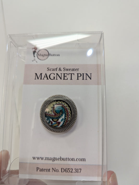 MAGNE BUTTON PAISLEY
