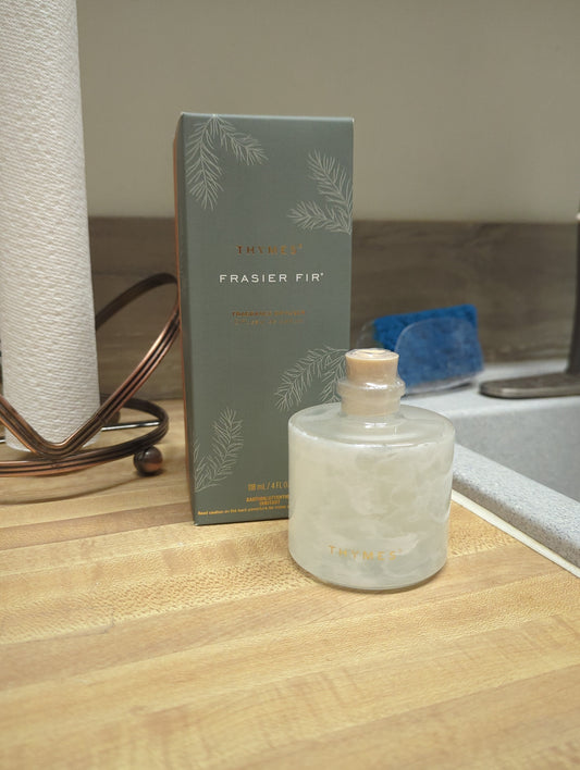 Thymes Frasier Fir Tidings Petite Diffuser 4oz