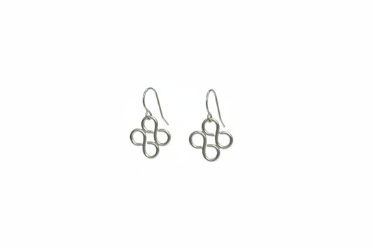 Marjorie Baer Figure-Eights Wire Earrings