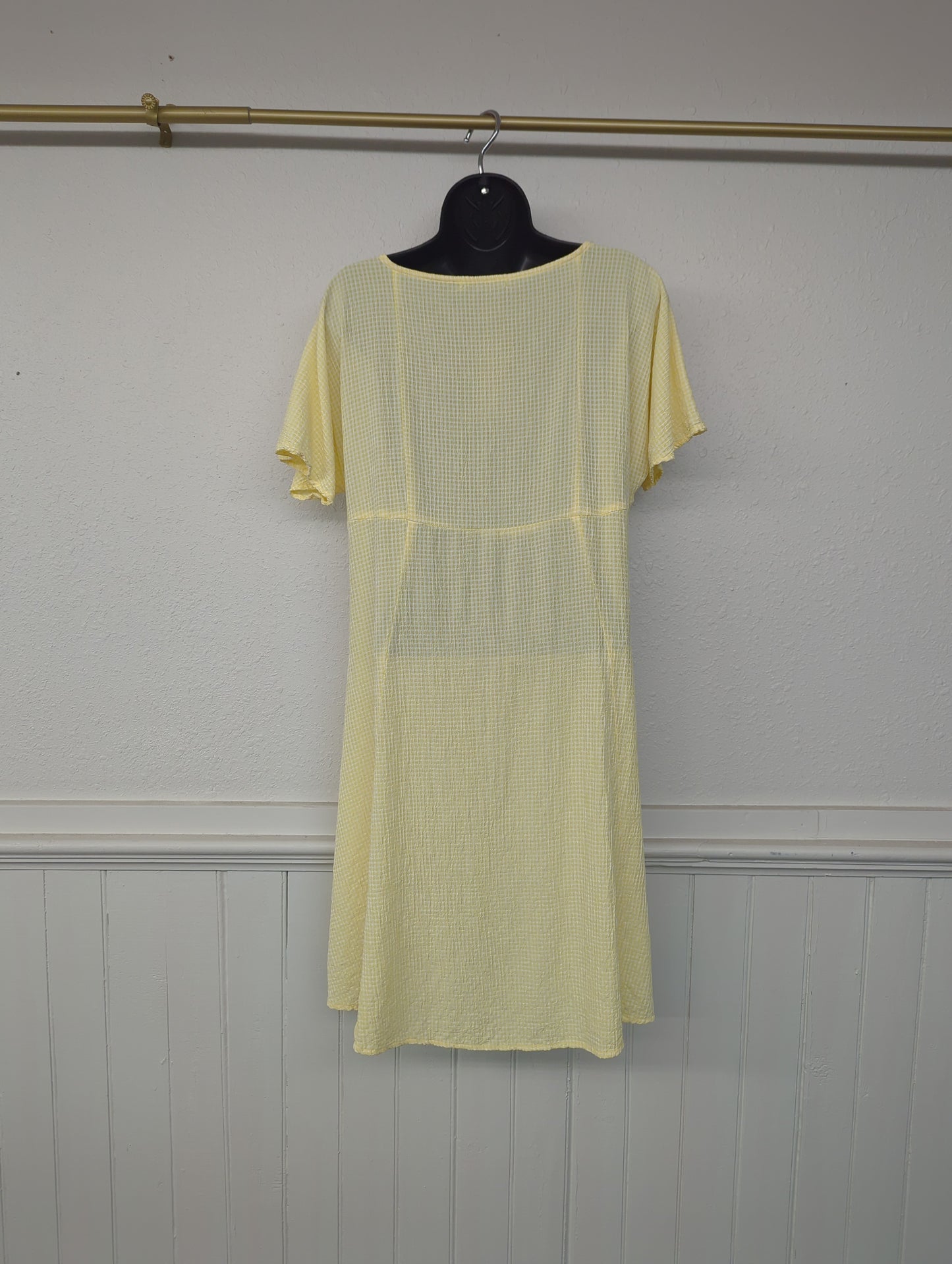Cut Loose V-Neck Swing Dress