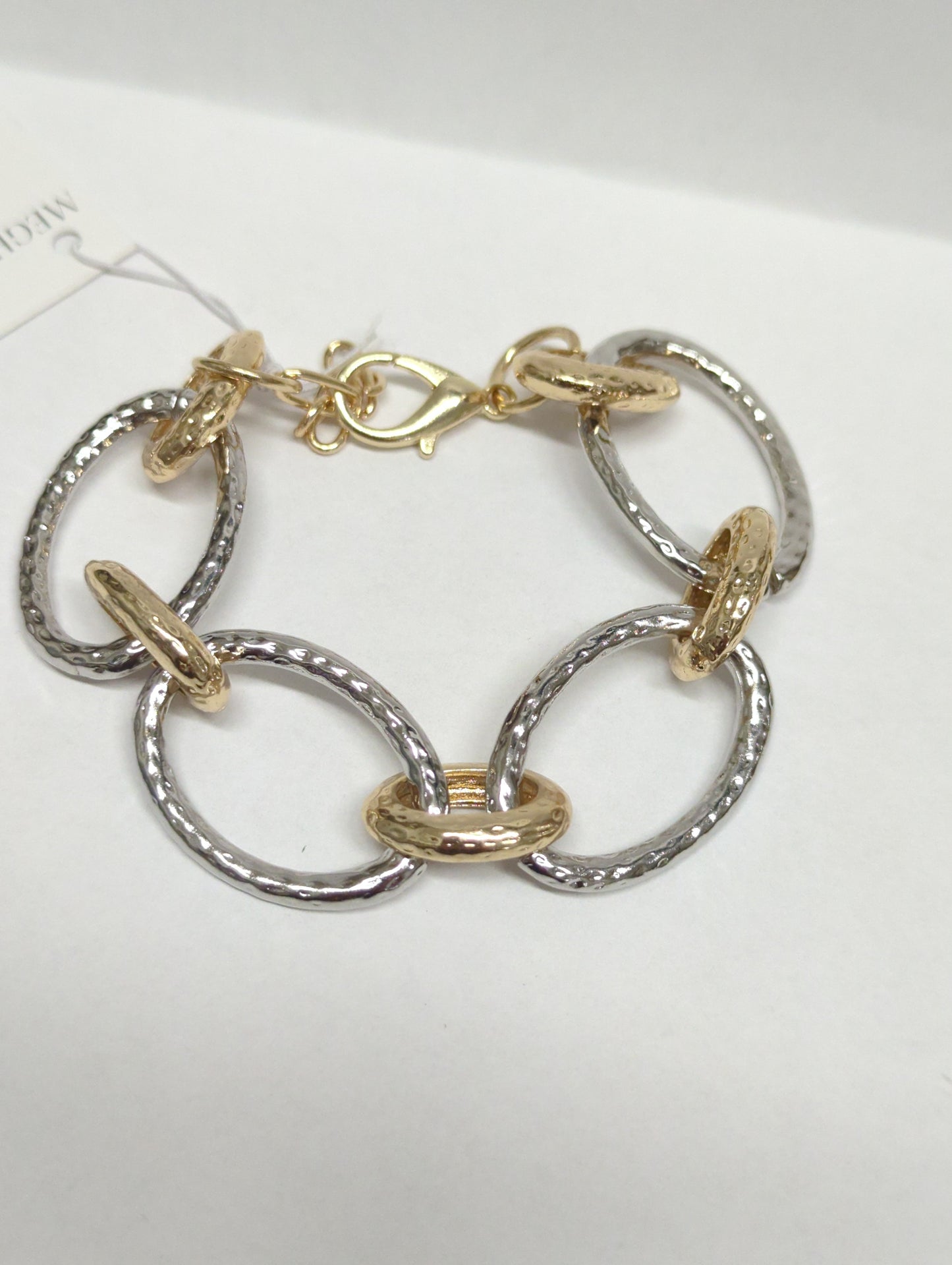 Meghan Browne Lase Bracelet Gold and Silver