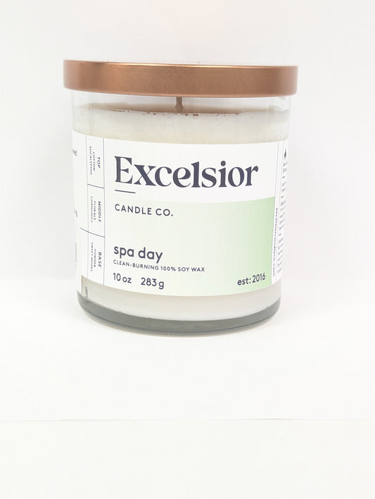 EXCELSIOR CANDLE CO. SPA DAY SOY CANDLE