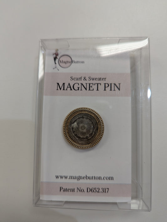 MAGNE BUTTON TAUPE MANDELLA