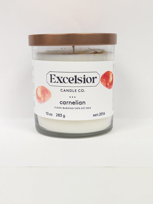 EXCELSIOR CANDLE CO. CARNELIAN SOY CANDLE