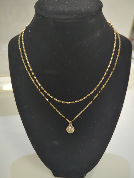 Meghan Browne Adora Necklace Gold