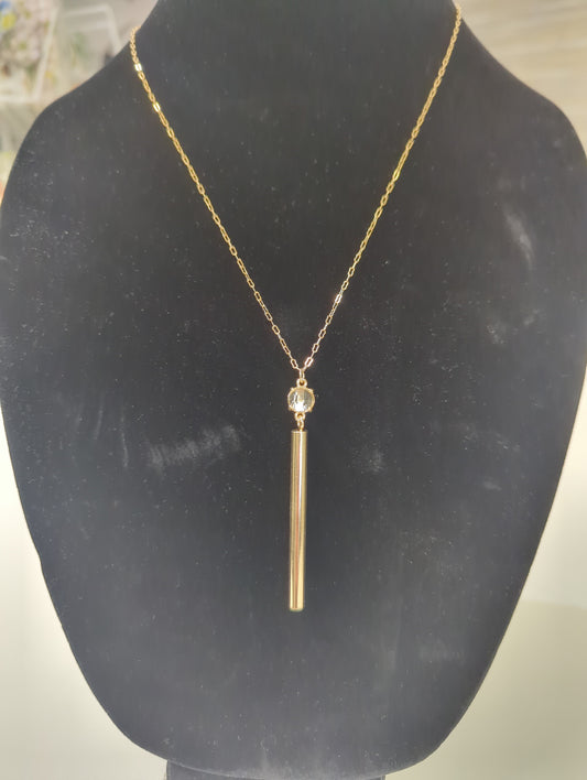 MEGHAN BROWNE BICO GOLD NECKLACE