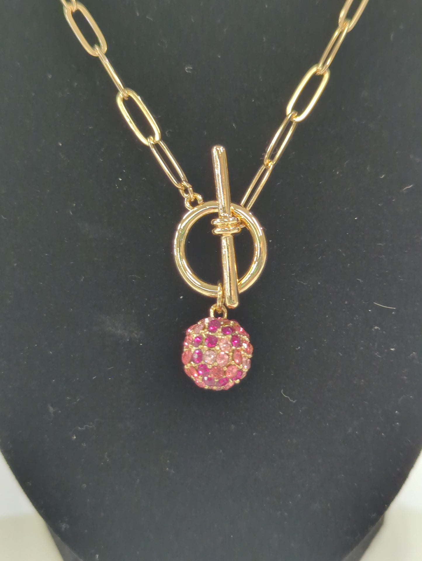 Meghan Browne Able Necklace Pink
