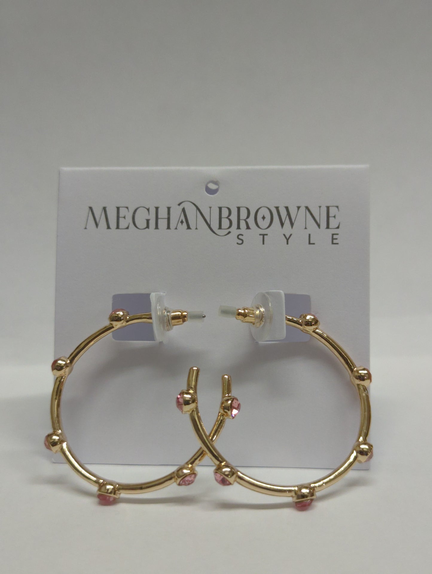 Meghan Browne Travis Earrings Pink