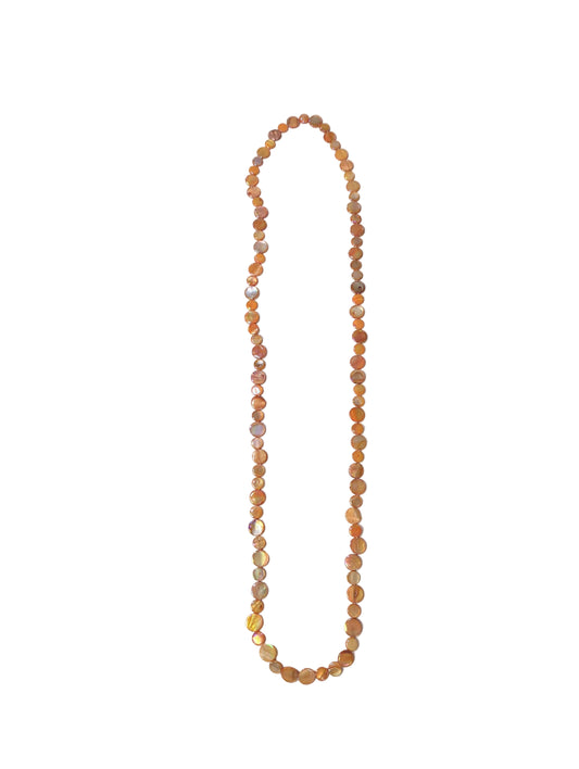 Sea Lily Mother-of-Pearl Single Strand Necklace
