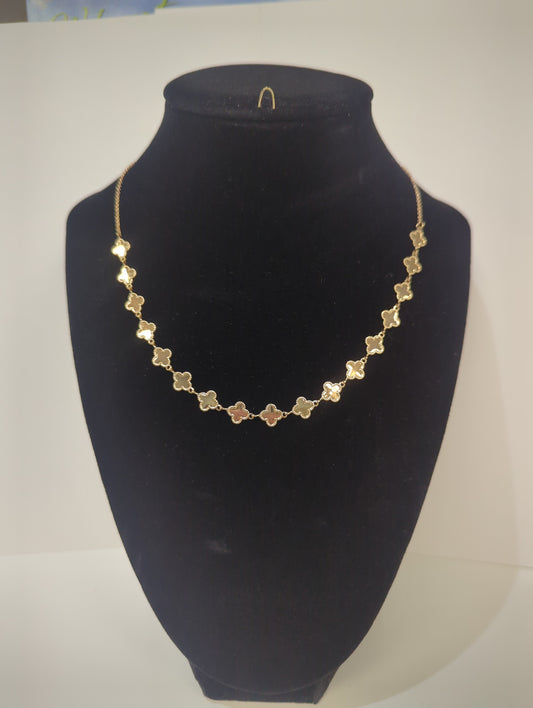 MEGHAN BROWNE DORIS GOLD NECKLACE