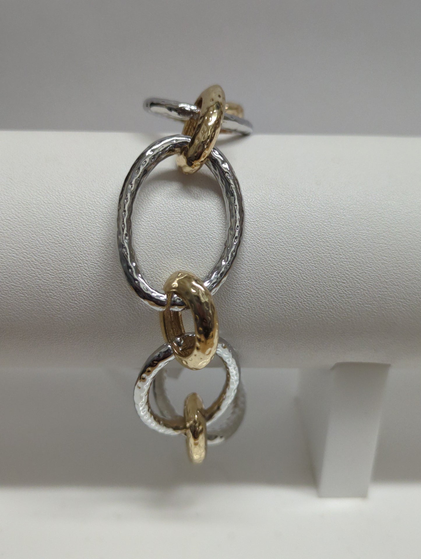 Meghan Browne Lase Bracelet Gold and Silver