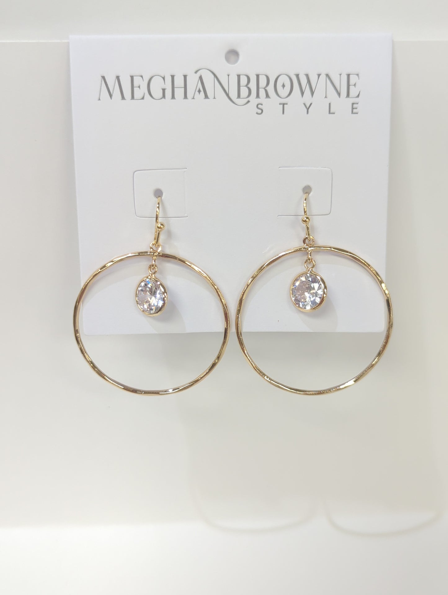 MEGHAN BROWNE WONKA GOLD EARRINGS