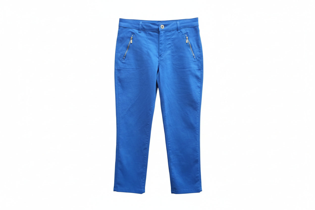 DOLCEZZA JEANS WITH ZIPPER POCKETS