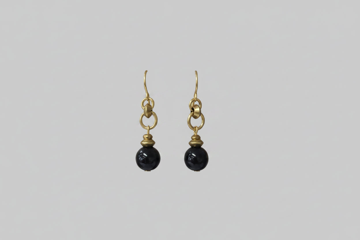 Marjorie Baer Rings with Pearl Wire Earrings