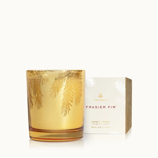 FRASIER FIR 6.5oz GILDED GOLD POURED CANDLE