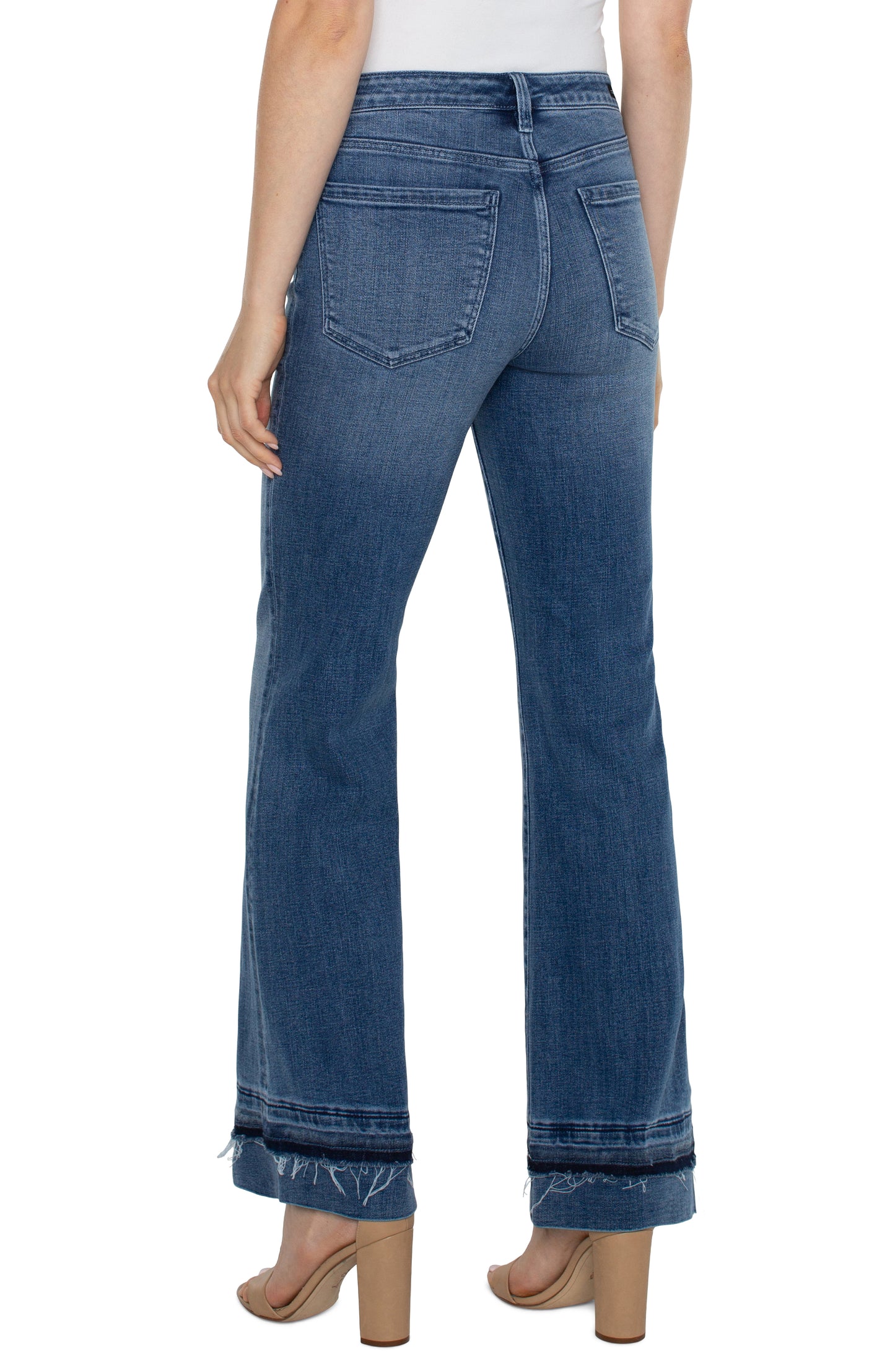 LIVERPOOL LUCY BOOTCUT WITH LET DOWN HEM JEANS