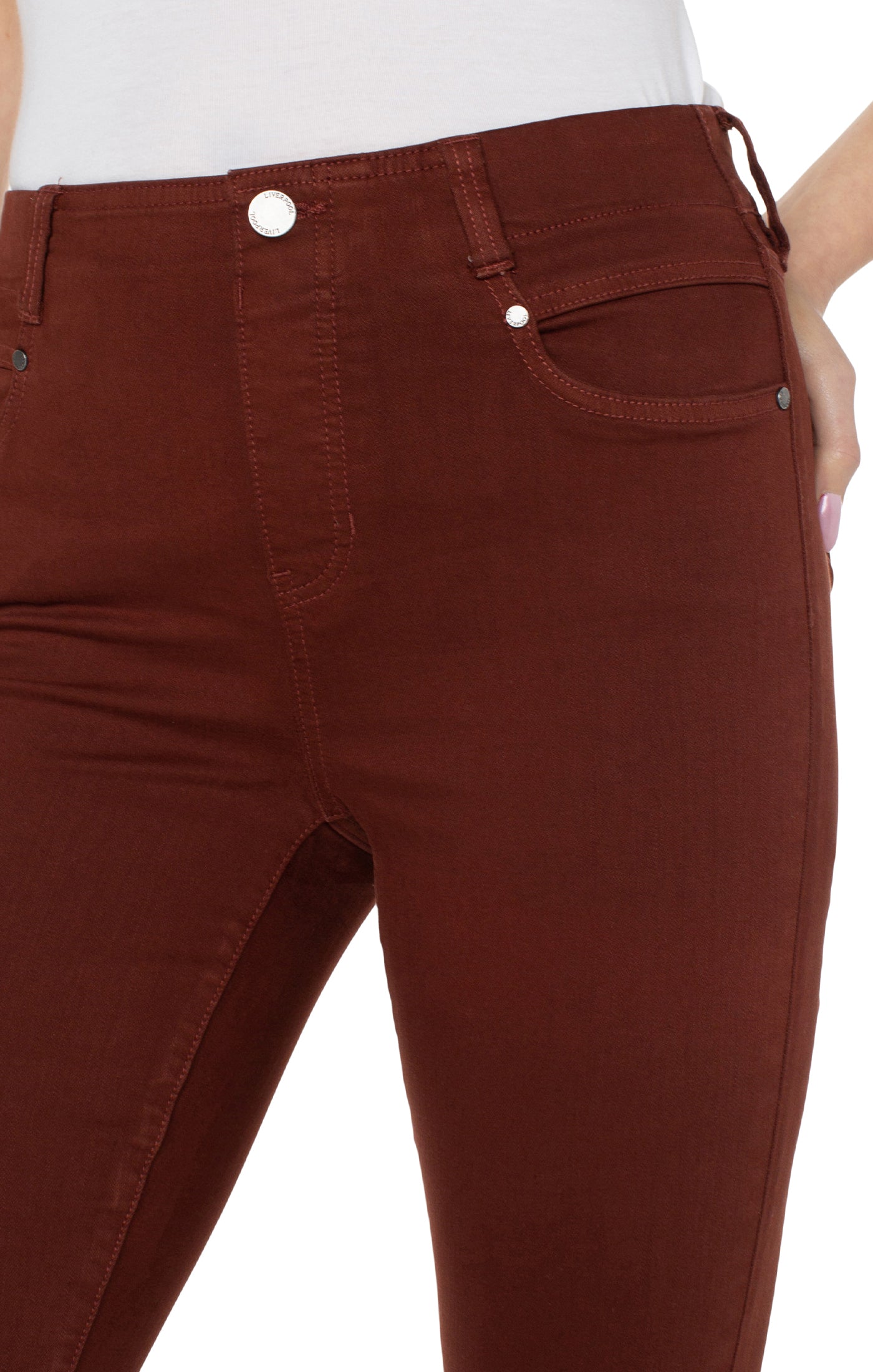LIVERPOOL GIA GLIDER ANKLE SKINNY 28" INSEAM