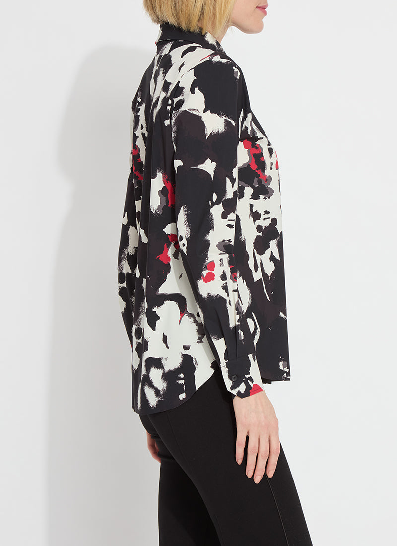 LYSSE FASHION CONNIE SLIM BUTTON DOWN