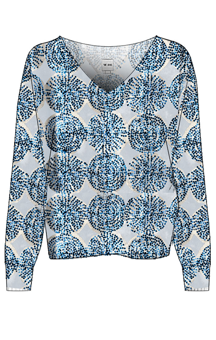 NIC+ZOE SAND DOLLAR SUPERSOFT SWEATER
