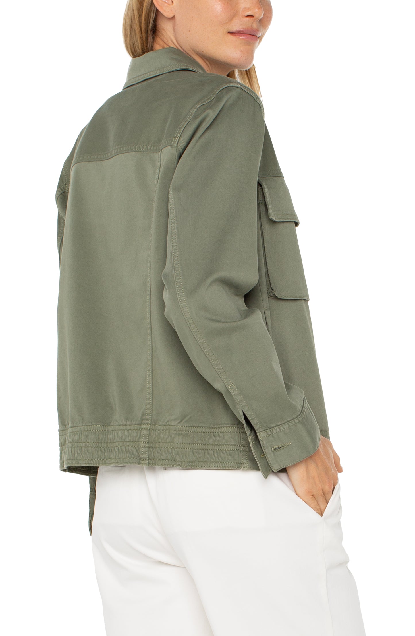 LIVERPOOL BUTTON FRONT CARGO JACKET