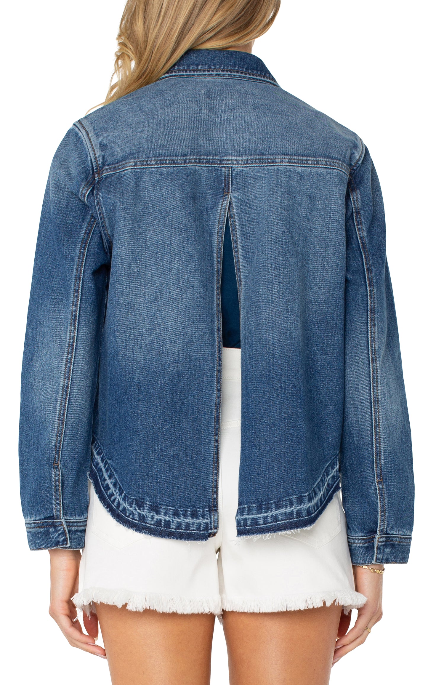 LIVERPOOL SPLIT BACK SHIRT JACKET