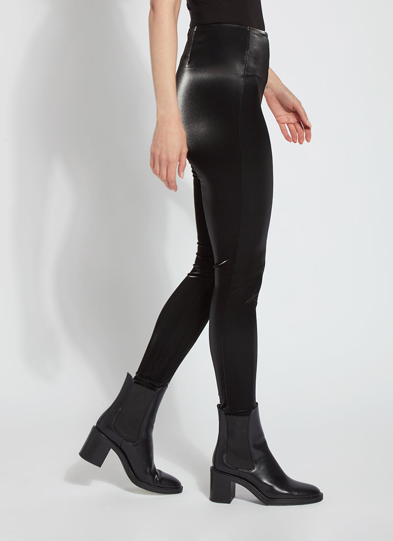 LYSSE MATILDA PATENT FOIL LEGGINGS