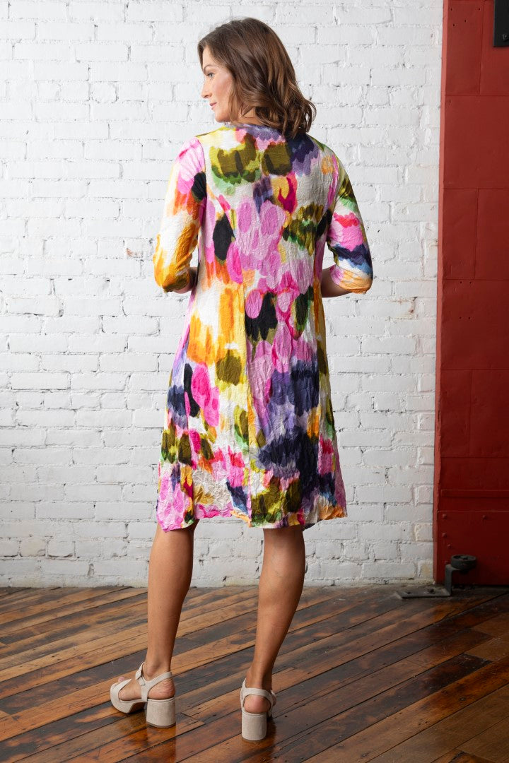 OLIVIA BY HABITAT TISSUE CRINKLE GARDEN STEPHANIE DRESS