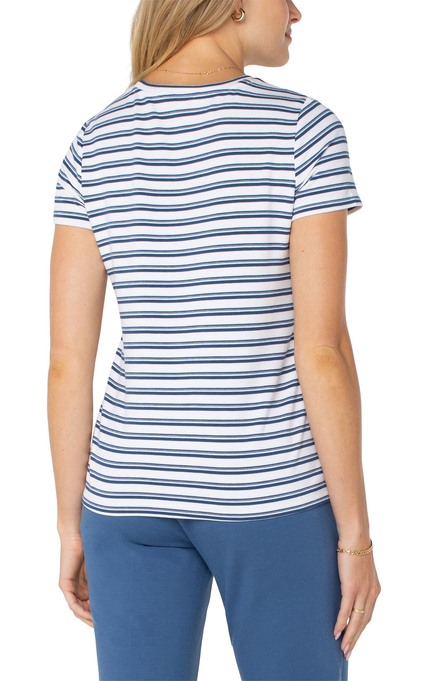 LIVERPOOL SLIM FIT CREW NECK CLASSIC KNIT TEE