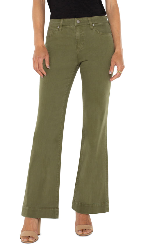 LIVERPOOL HANNAH FLARE WITH WIDE HEM 31" INSEAM