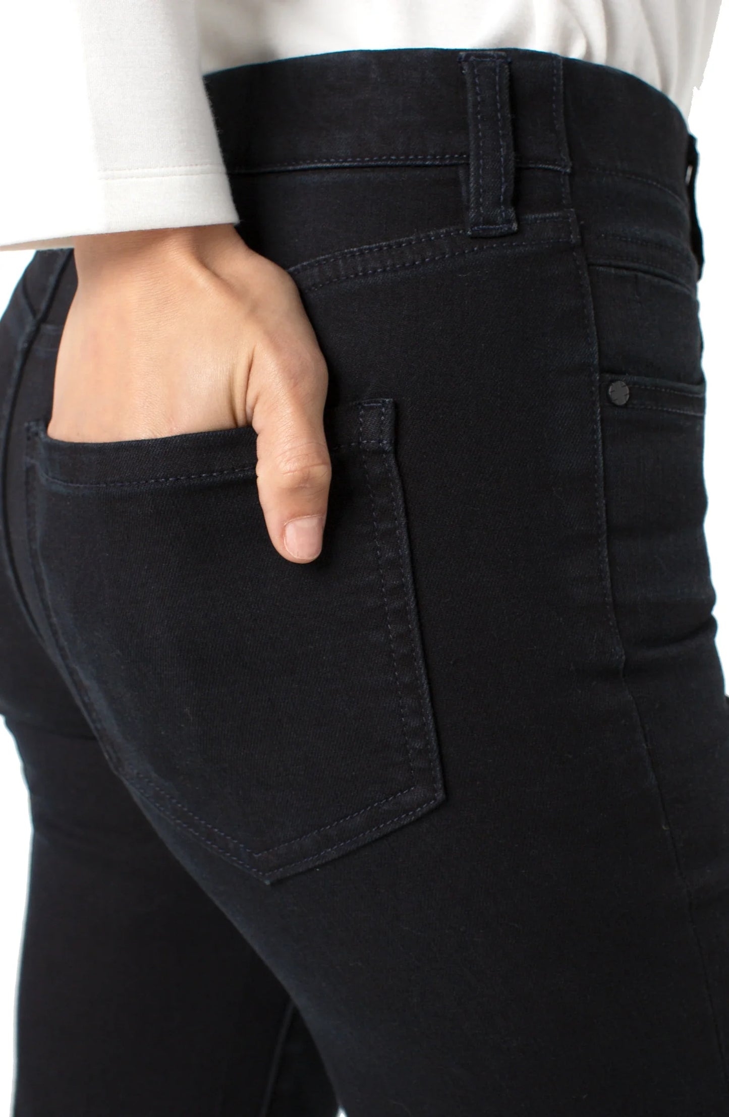 LIVERPOOL GIA FLARE WITH WIDE HEM 30" INSEAM