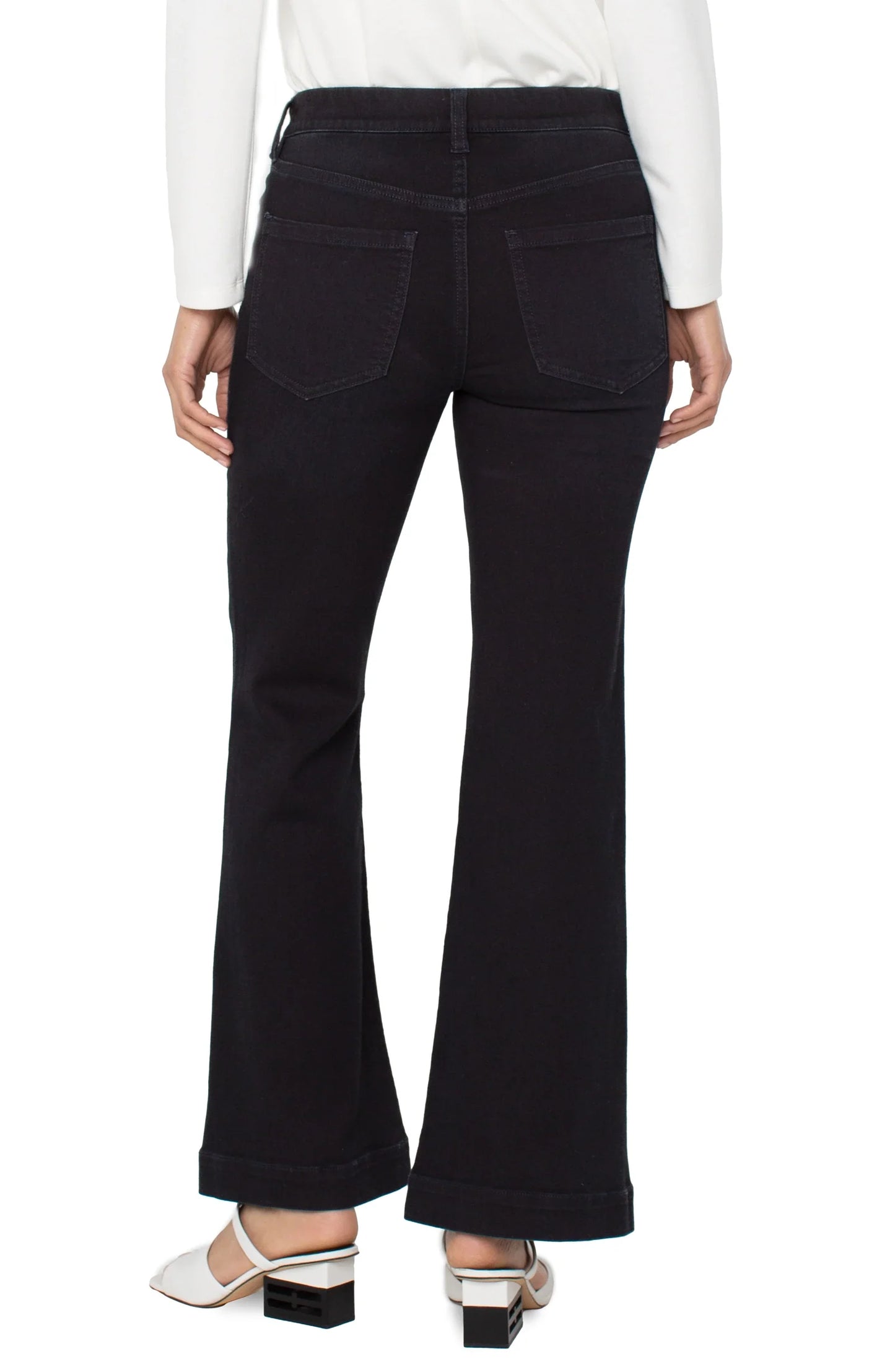 LIVERPOOL GIA FLARE WITH WIDE HEM 30" INSEAM