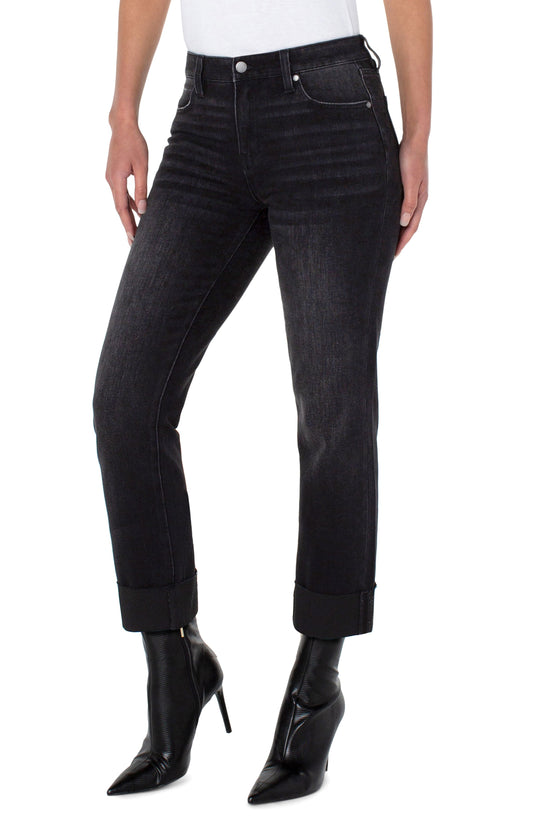 LIVERPOOL MARLEY GIRLFRIEND CUFFED 27"-30" INSEAM