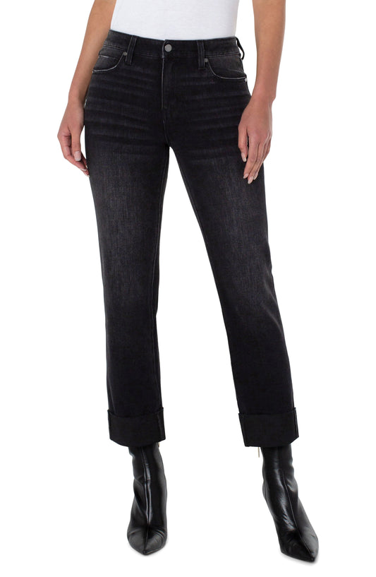 LIVERPOOL MARLEY GIRLFRIEND CUFFED 27"-30" INSEAM