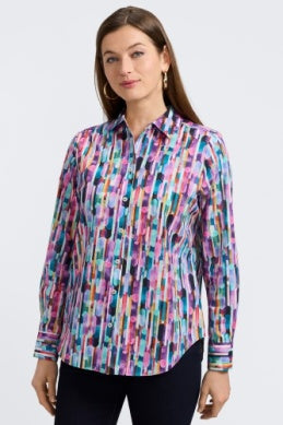 BELLA LONG SLEEVE PRISM POPOVER