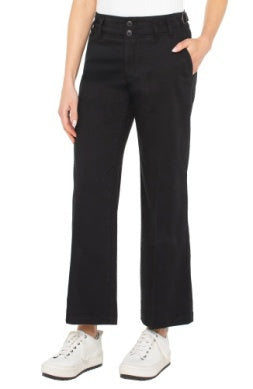 LIVERPOOL HI-RISE CINCH WAIST WIDE LEG 28" INSEAM