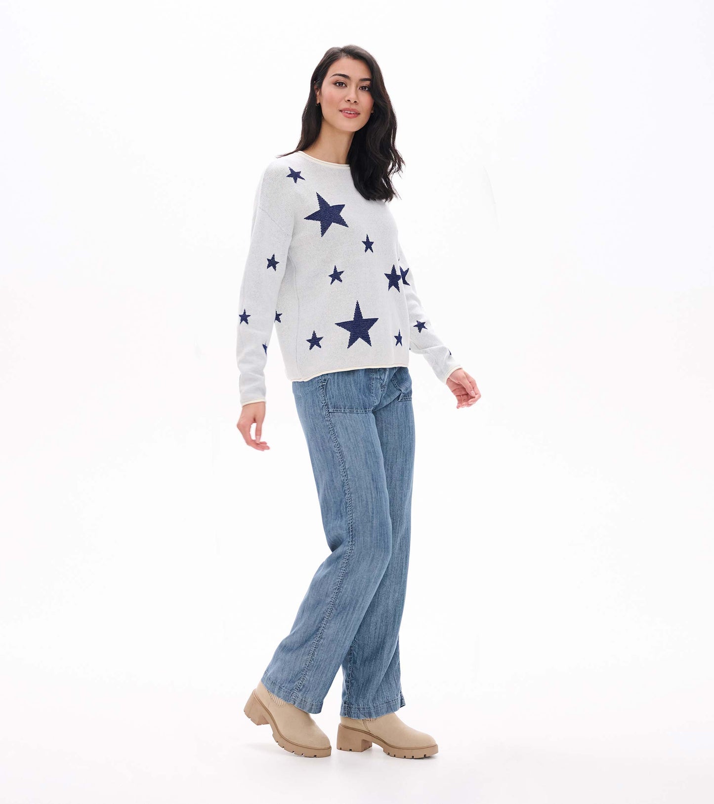 Hatley Rolled Edge Sweater