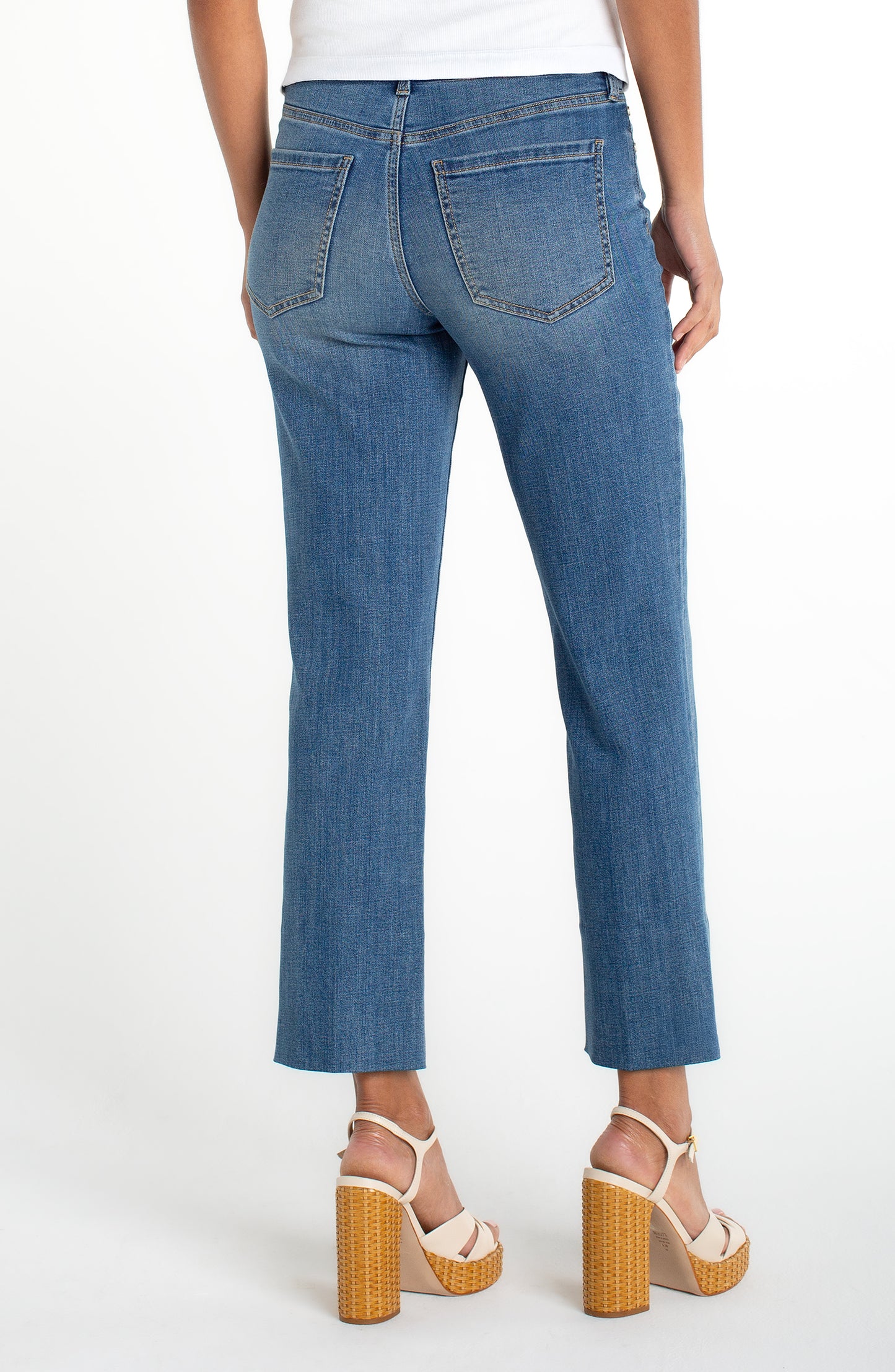 Liverpool Kennedy Crop Straight With Blind Hem