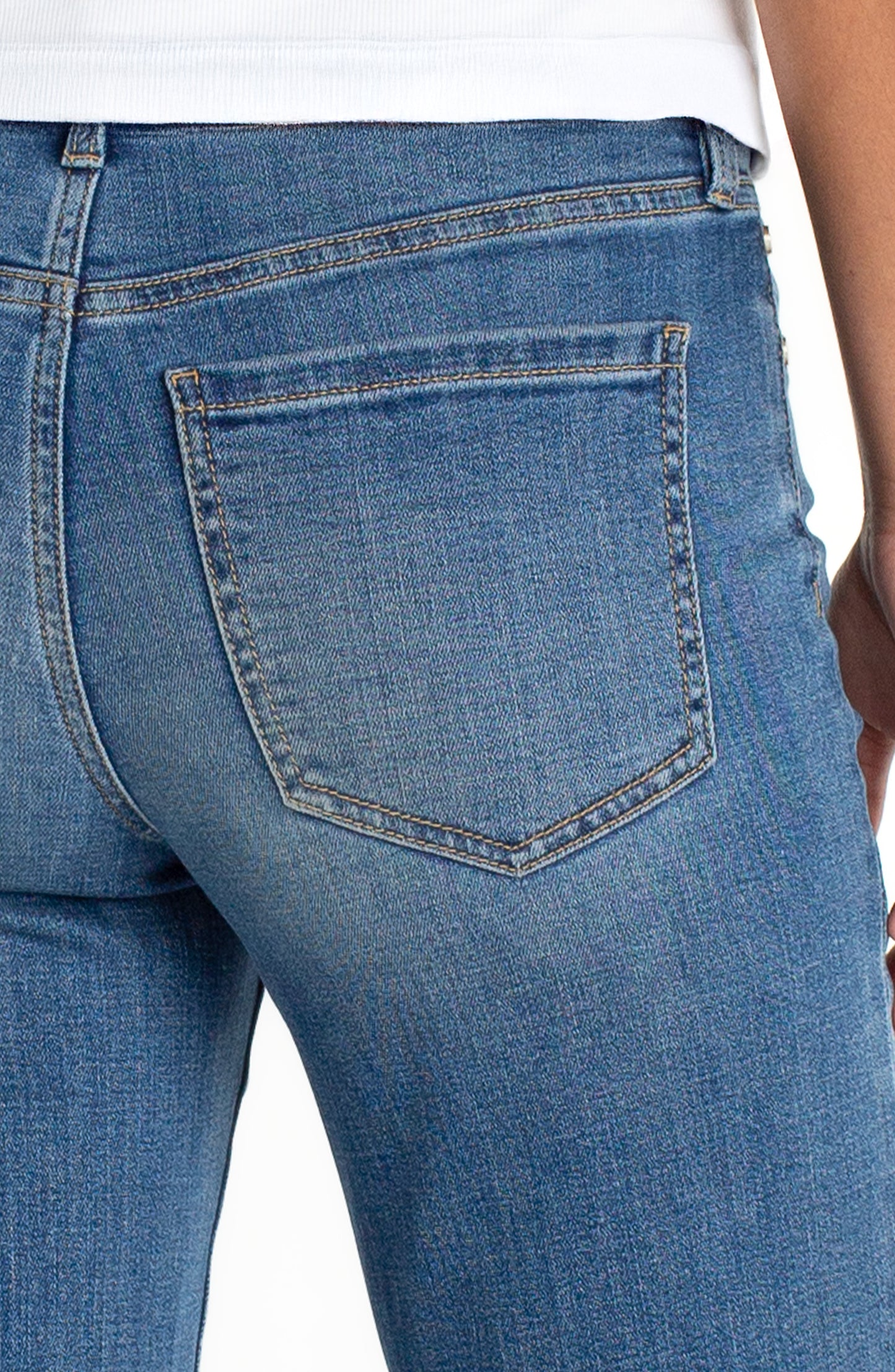 Liverpool Kennedy Crop Straight With Blind Hem