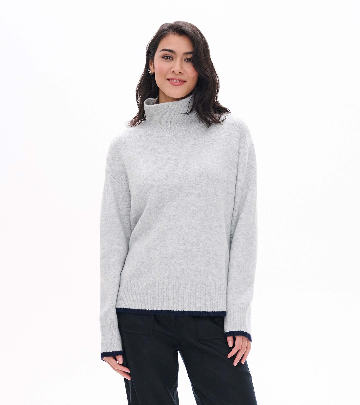 Hatley Cozy Mock Neck Sweater