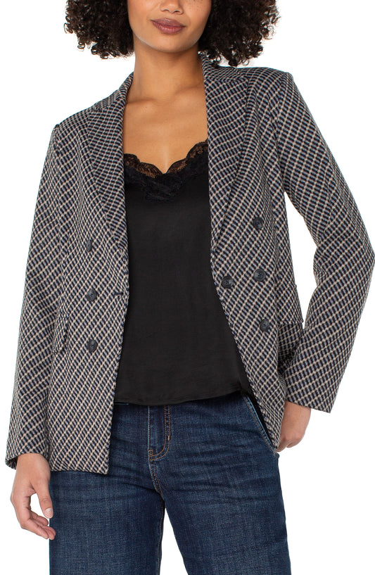 LIVERPOOL FAUX DOUBLE BREASTED BLAZER