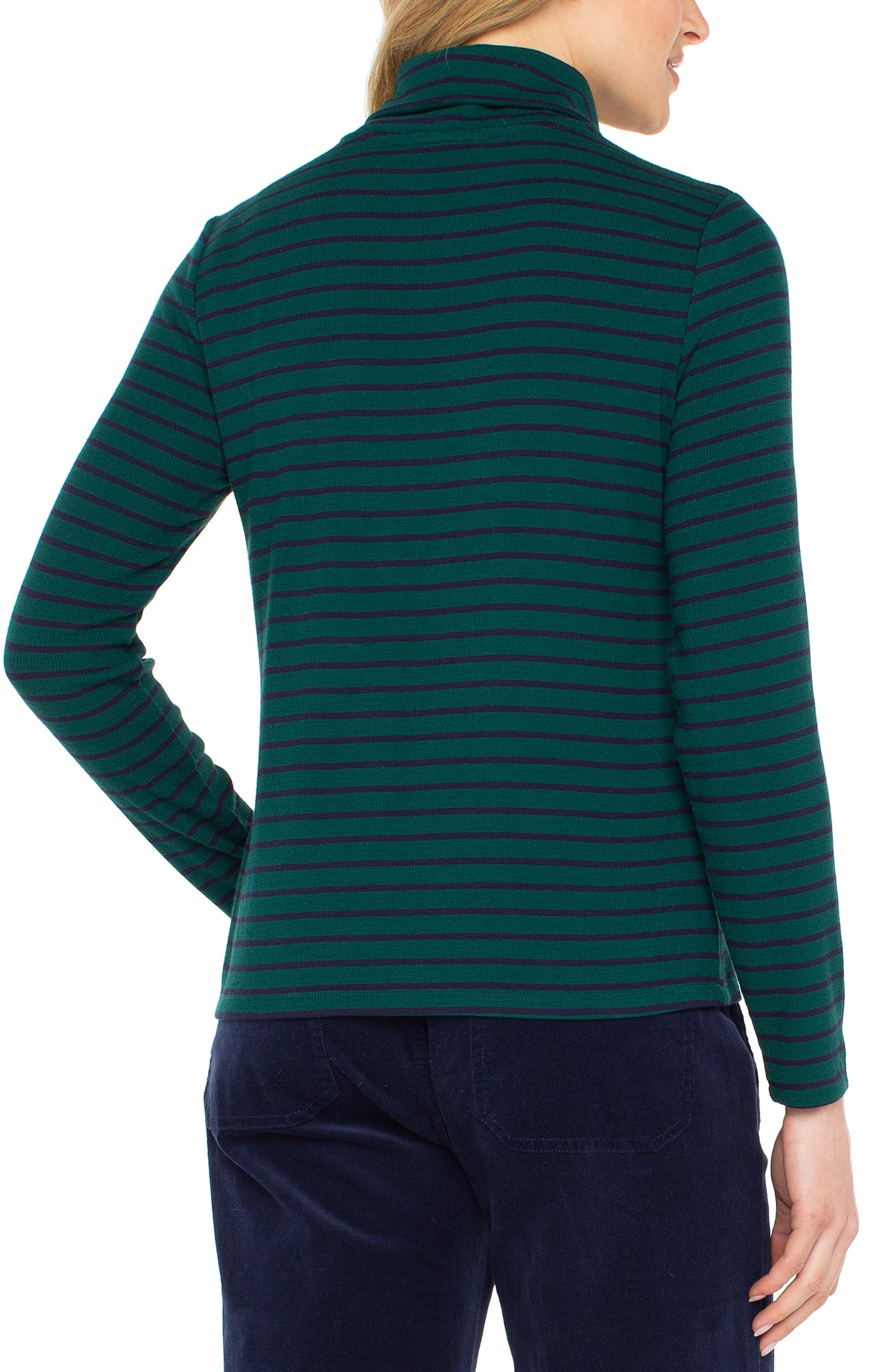 LIVERPOOL LONG SLEEVE TURTLENECK KNIT TOP