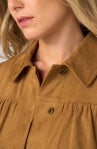 Liverpool Puff Sleeve Jacket with Laser Cut Hem