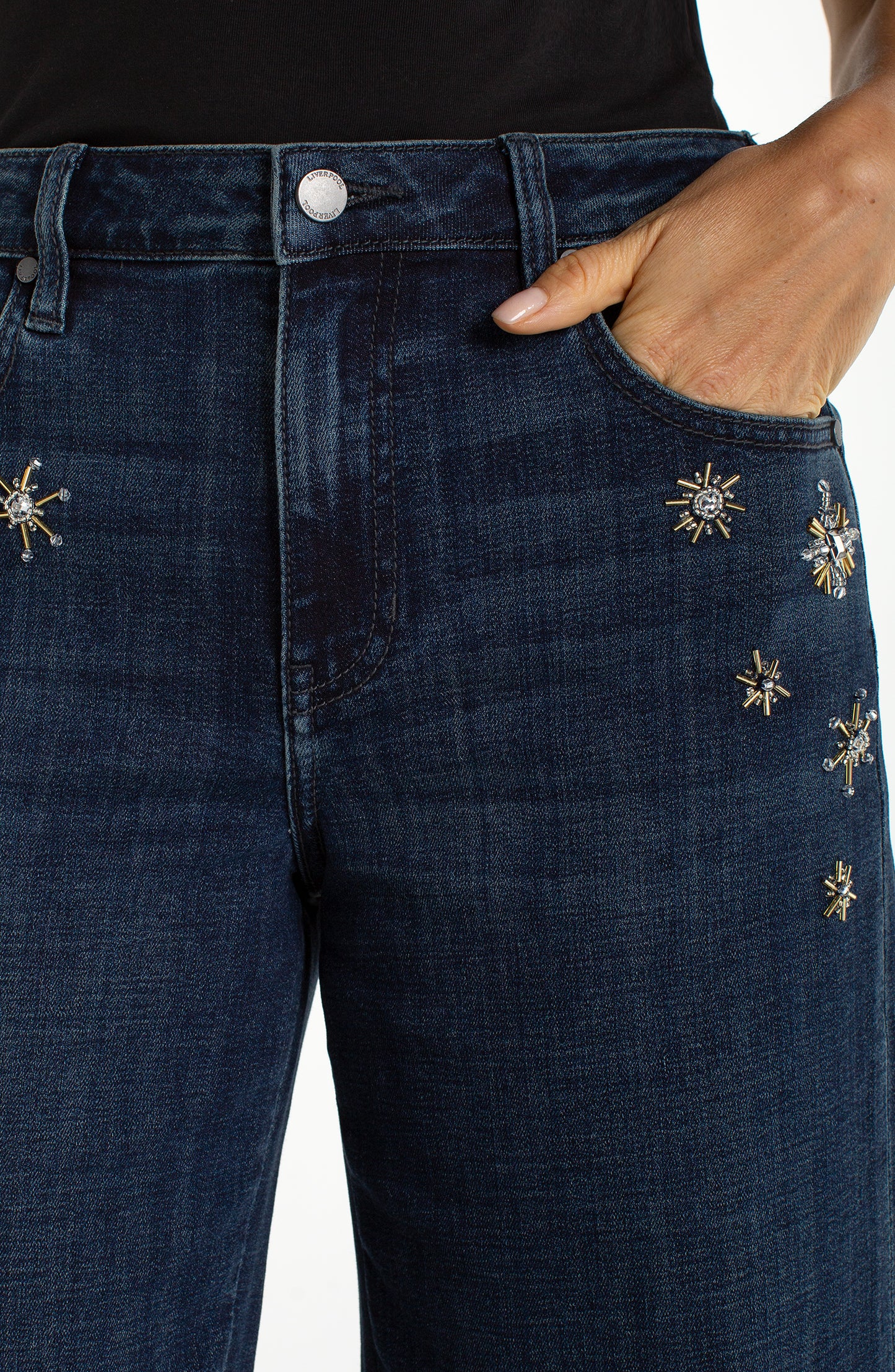 Liverpool Stride Hi-rise Wide Leg 30" inseam