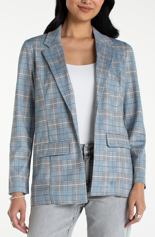 Boyfriend  Blazer With Princess Darts