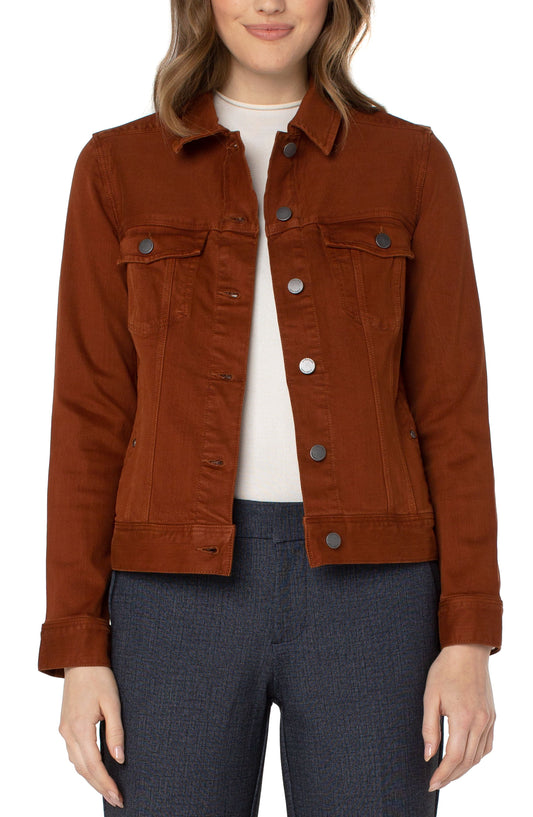 LIVERPOOL CLASSIC JEAN JACKET - PETITE
