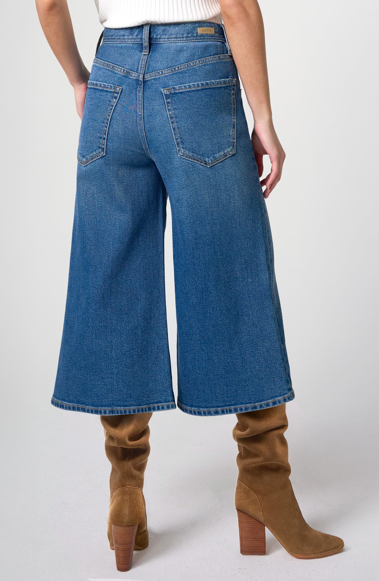 Liverpool Claire Highrise Relaxed Culotte Pant