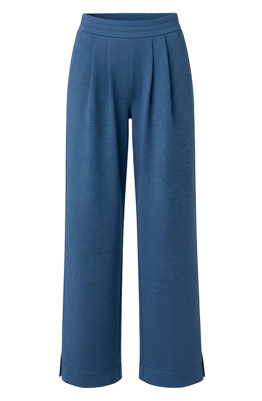 Liverpool Pull on Pleated Wide Leg Pants