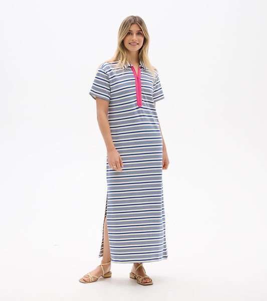 Hatley Contrast Zip Maxi Dress